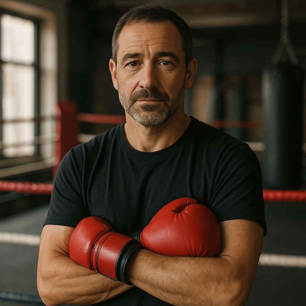 Frontier Boxing coach portrait placeholder - Lee