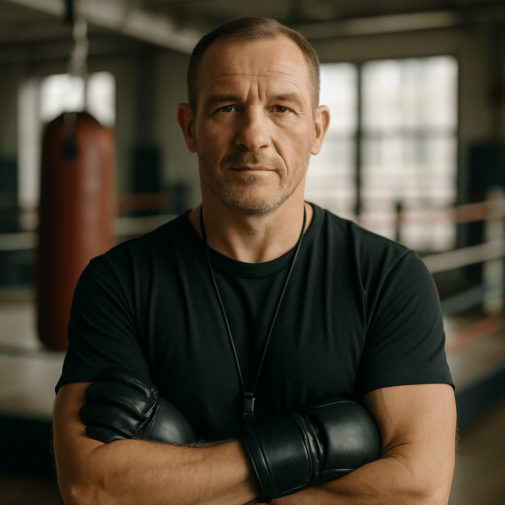 Frontier Boxing coach portrait placeholder - Simon